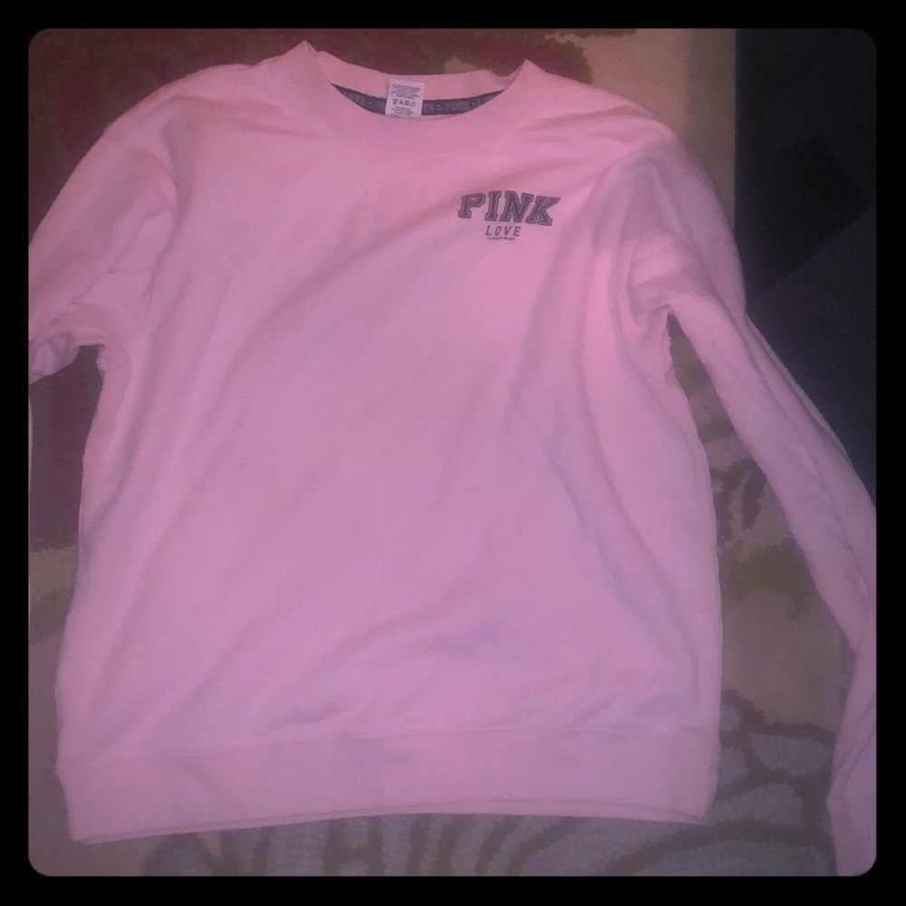 Pink Victoria’s Secret,  L, pink, l/s, sweatshirt